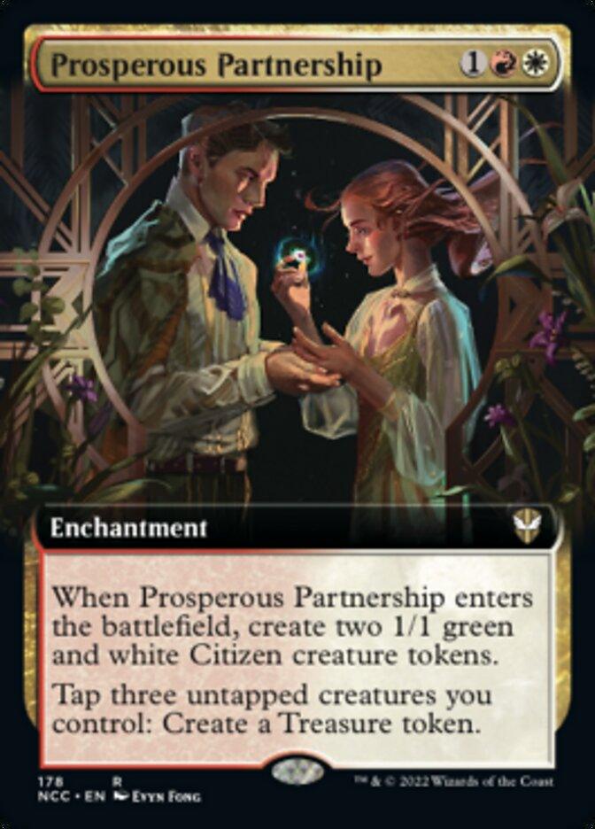 Prosperous Partnership (Extended Art) [Streets of New Capenna Commander] - La Boîte Mystère ( The Mystery Box)