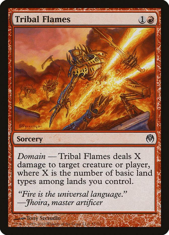 Tribal Flames [Duel Decks: Phyrexia vs. the Coalition] - La Boîte Mystère ( The Mystery Box)