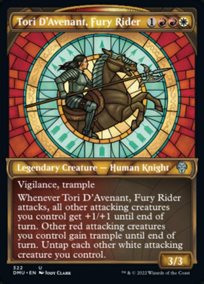 Tori D'Avenant, Fury Rider (Showcase) [Dominaria United] - La Boîte Mystère ( The Mystery Box)