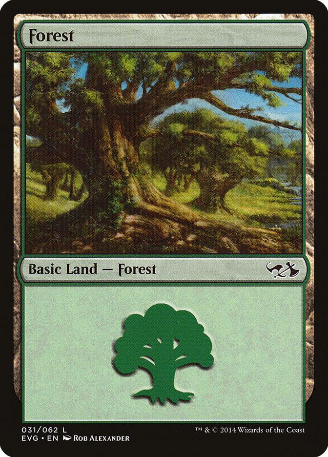 Forest (31) (Elves vs. Goblins) [Duel Decks Anthology] - La Boîte Mystère ( The Mystery Box)