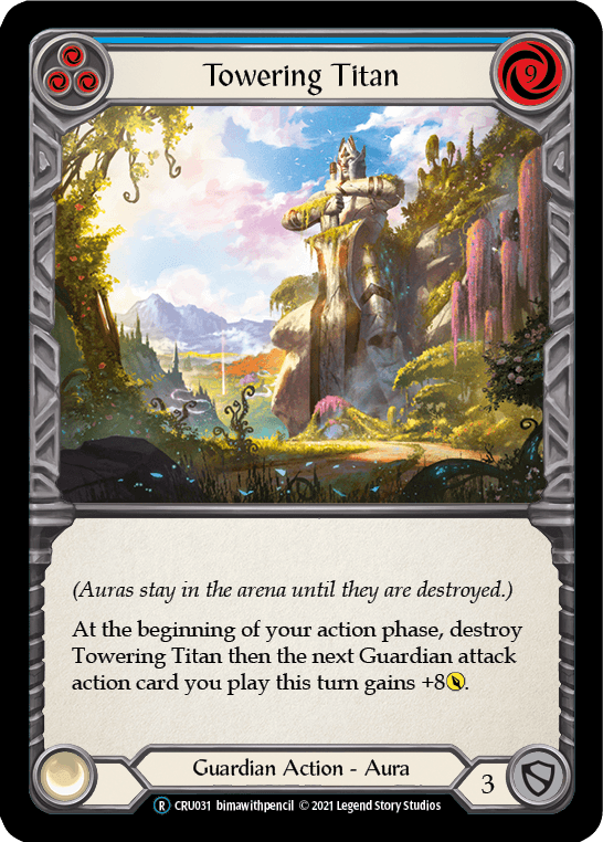 Towering Titan (Blue) [U-CRU031] Unlimited Normal - La Boîte Mystère ( The Mystery Box)