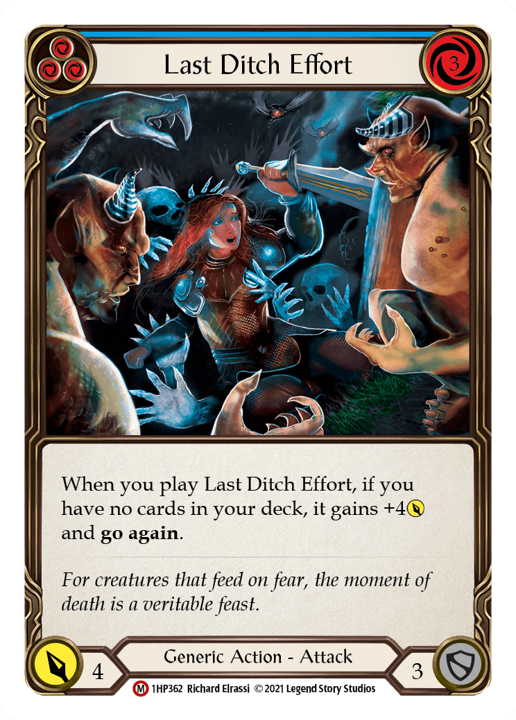 Last Ditch Effort [1HP362] - La Boîte Mystère ( The Mystery Box)