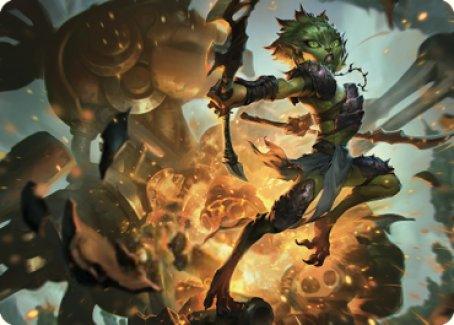 Argothian Sprite Art Card [The Brothers' War Art Series] - La Boîte Mystère ( The Mystery Box)