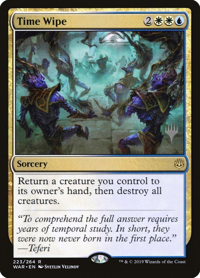 Time Wipe (Promo Pack) [War of the Spark Promos] - La Boîte Mystère ( The Mystery Box)