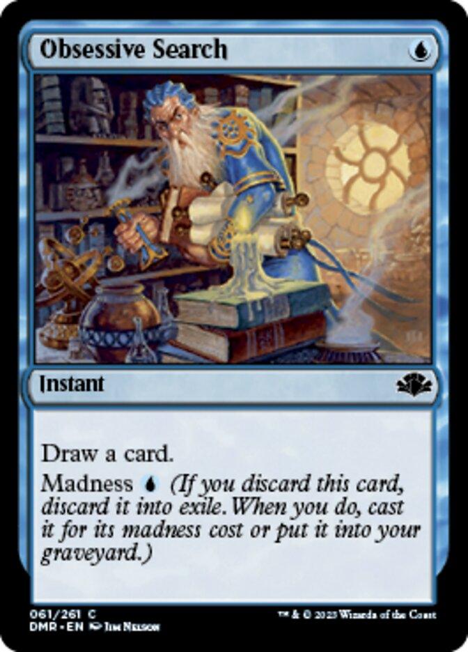 Obsessive Search [Dominaria Remastered] - La Boîte Mystère ( The Mystery Box)