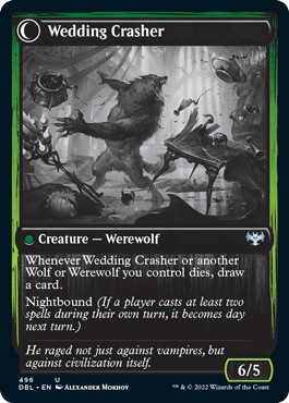 Wolfkin Outcast // Wedding Crasher [Innistrad: Double Feature] - La Boîte Mystère ( The Mystery Box)