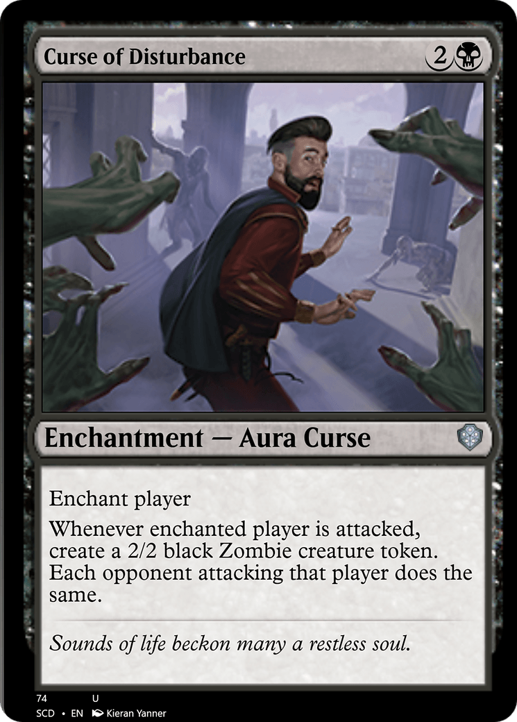 Curse of Disturbance [Starter Commander Decks] - La Boîte Mystère ( The Mystery Box)