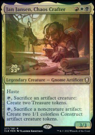 Jan Jansen, Chaos Crafter [Commander Legends: Battle for Baldur's Gate Prerelease Promos] - La Boîte Mystère ( The Mystery Box)