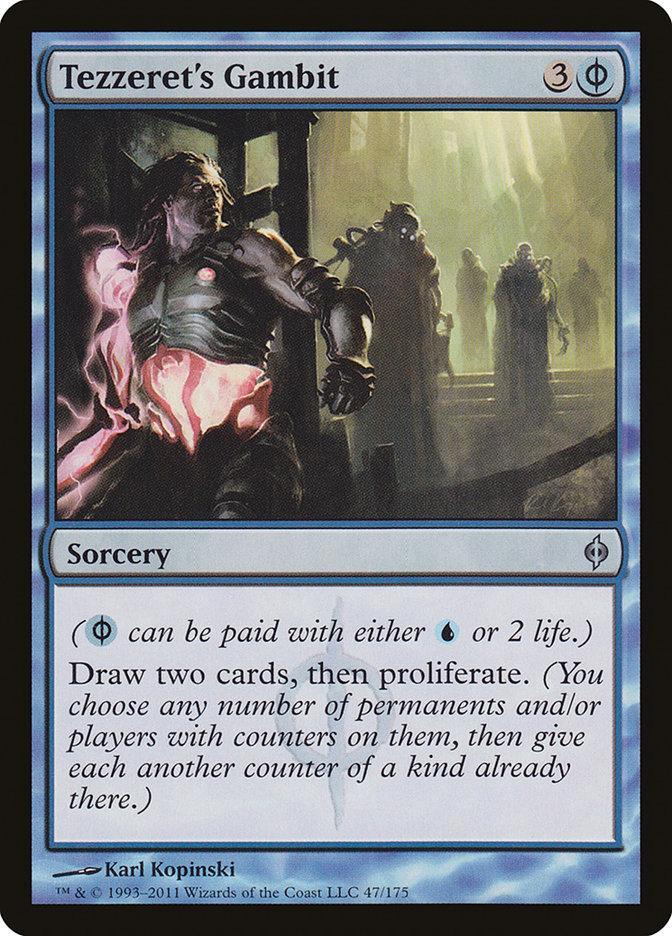 Tezzeret's Gambit [New Phyrexia] - La Boîte Mystère ( The Mystery Box)
