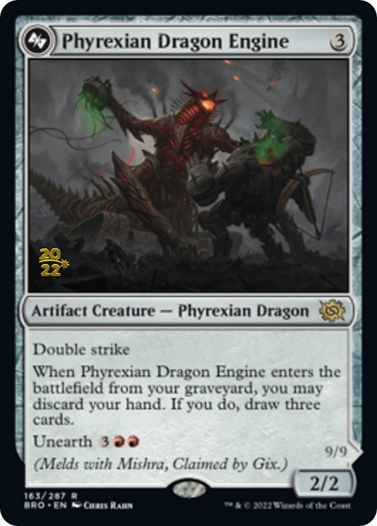 Phyrexian Dragon Engine [The Brothers' War: Prerelease Promos] - La Boîte Mystère ( The Mystery Box)