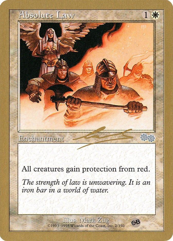 Magic: The Gathering MTG Single Absolute Law [World Championship Decks 2000]