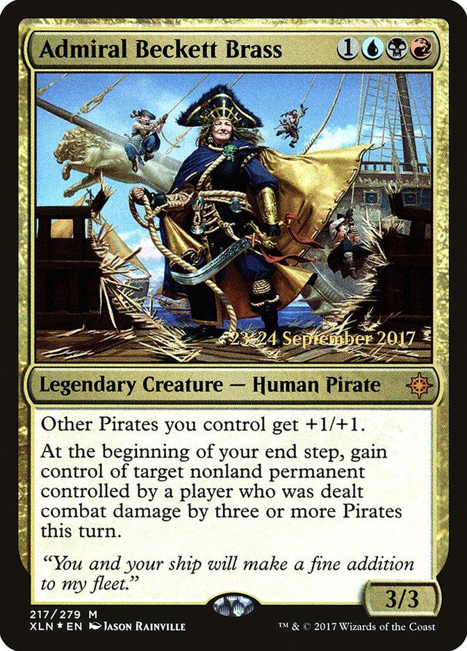 Admiral Beckett Brass [Ixalan Prerelease Promos] - La Boîte Mystère ( The Mystery Box)