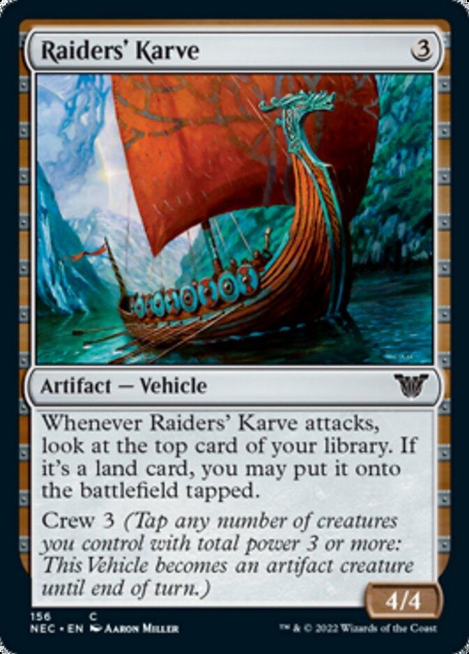 Raiders' Karve [Kamigawa: Neon Dynasty Commander] - La Boîte Mystère ( The Mystery Box)