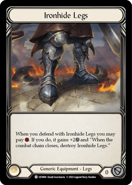 Ironhide Legs [UZU006] (Outsiders Uzuri Blitz Deck) - La Boîte Mystère ( The Mystery Box)