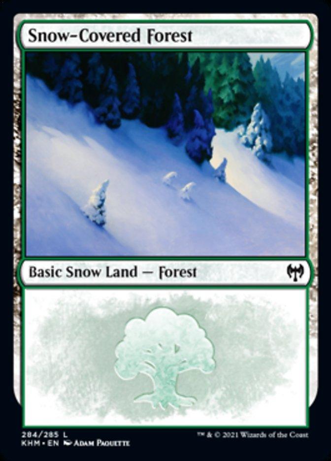 Snow-Covered Forest (284) [Kaldheim] - La Boîte Mystère ( The Mystery Box)