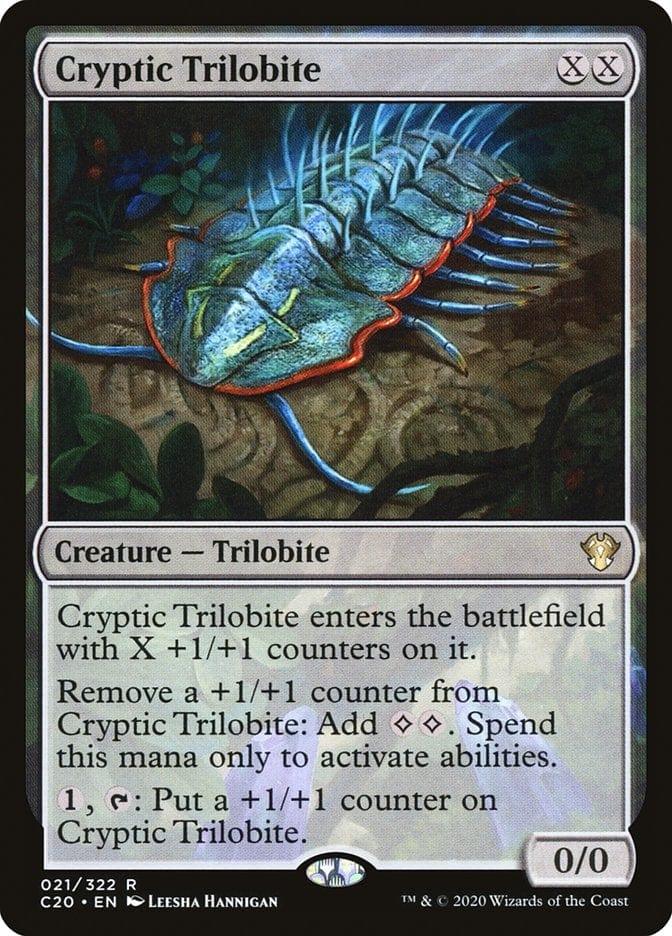 Cryptic Trilobite [Commander 2020] - La Boîte Mystère ( The Mystery Box)