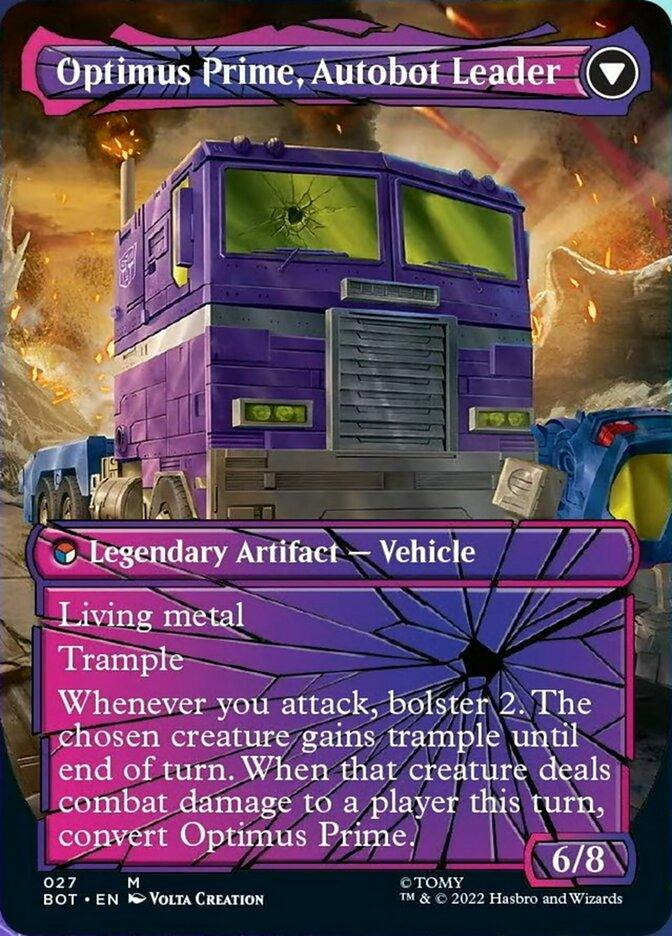 Optimus Prime, Hero // Optimus Prime, Autobot Leader (Shattered Glass) [Universes Beyond: Transformers] - La Boîte Mystère ( The Mystery Box)