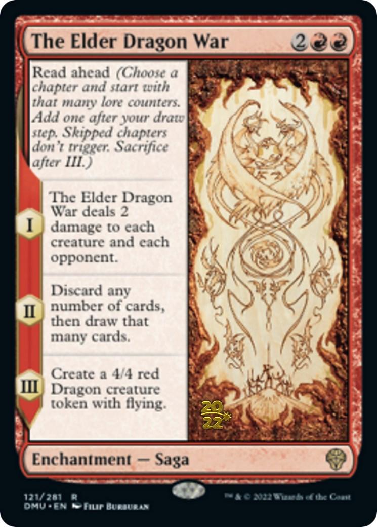 The Elder Dragon War [Dominaria United Prerelease Promos] - La Boîte Mystère ( The Mystery Box)