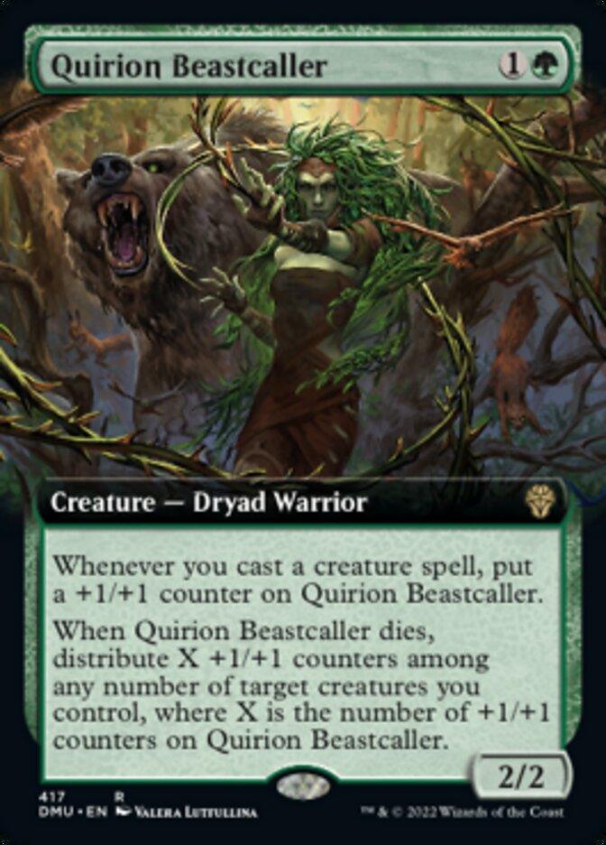 Quirion Beastcaller (Extended Art) [Dominaria United] - La Boîte Mystère ( The Mystery Box)