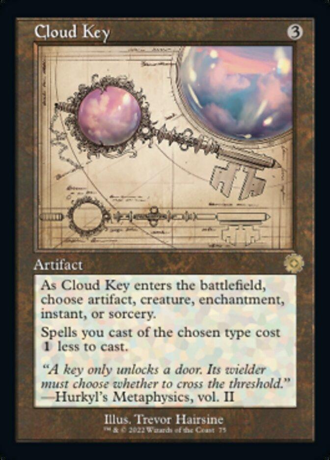 Cloud Key (Retro Schematic) [The Brothers' War Retro Artifacts] - La Boîte Mystère ( The Mystery Box)