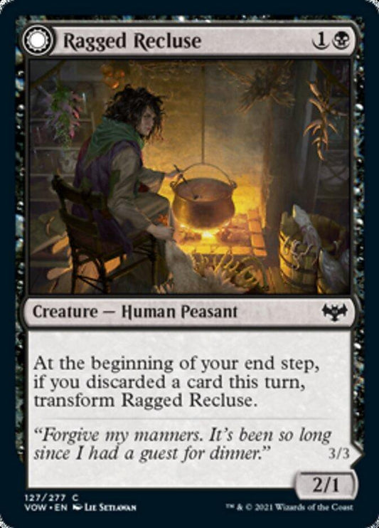 Ragged Recluse // Odious Witch [Innistrad: Crimson Vow] - La Boîte Mystère ( The Mystery Box)
