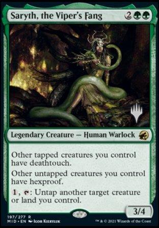 Saryth, the Viper's Fang (Promo Pack) [Innistrad: Midnight Hunt Promos] - La Boîte Mystère ( The Mystery Box)