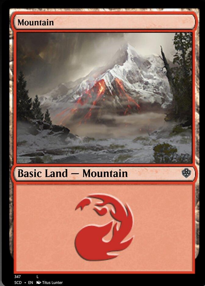 Mountain (347) [Starter Commander Decks] - La Boîte Mystère ( The Mystery Box)
