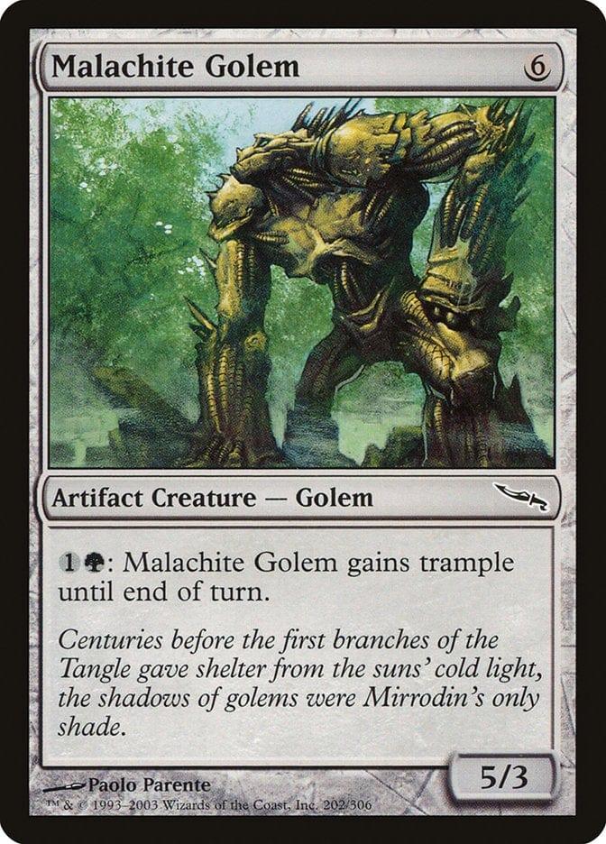 Malachite Golem [Mirrodin] - La Boîte Mystère ( The Mystery Box)