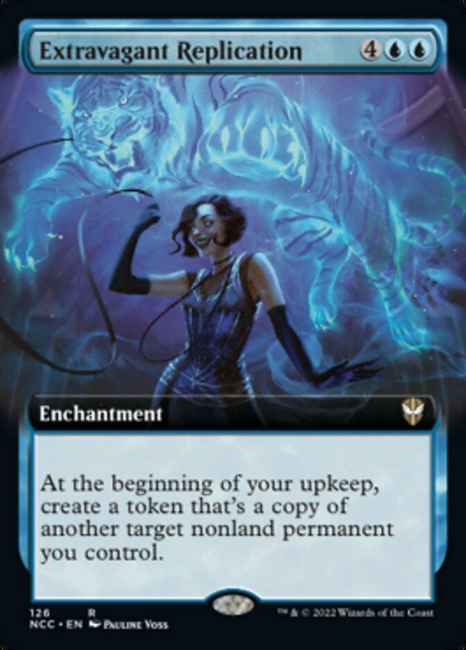 Extravagant Replication (Extended Art) [Streets of New Capenna Commander] - La Boîte Mystère ( The Mystery Box)