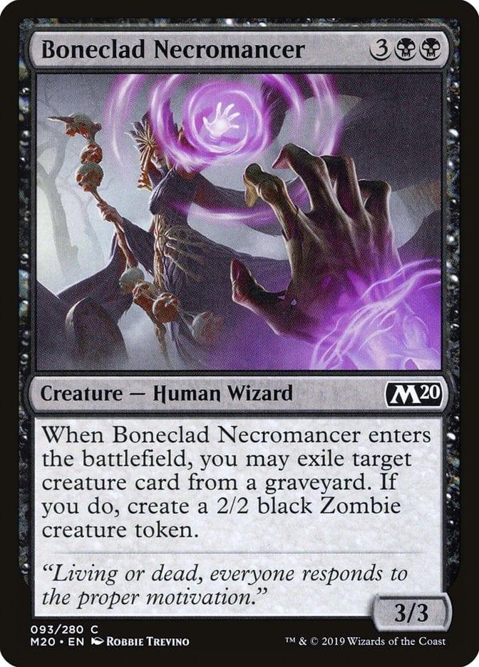 Boneclad Necromancer [Core Set 2020] - La Boîte Mystère ( The Mystery Box)
