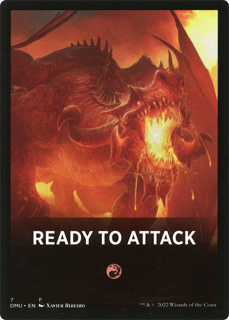 Ready to Attack Theme Card [Dominaria United Tokens] - La Boîte Mystère ( The Mystery Box)
