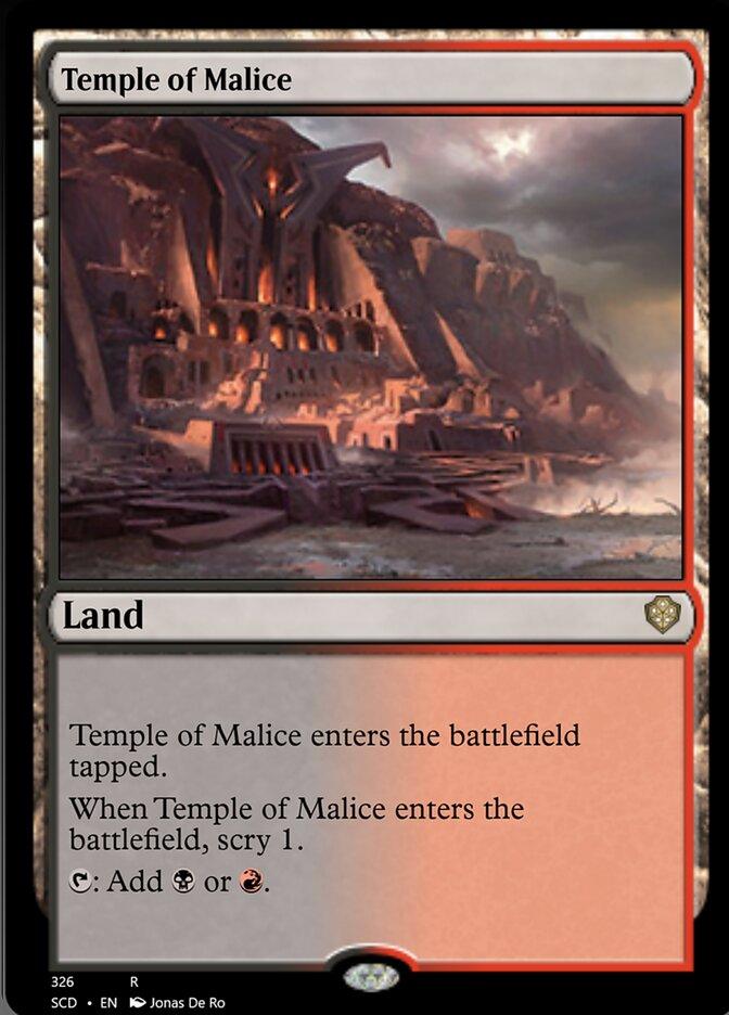 Temple of Malice [Starter Commander Decks] - La Boîte Mystère ( The Mystery Box)