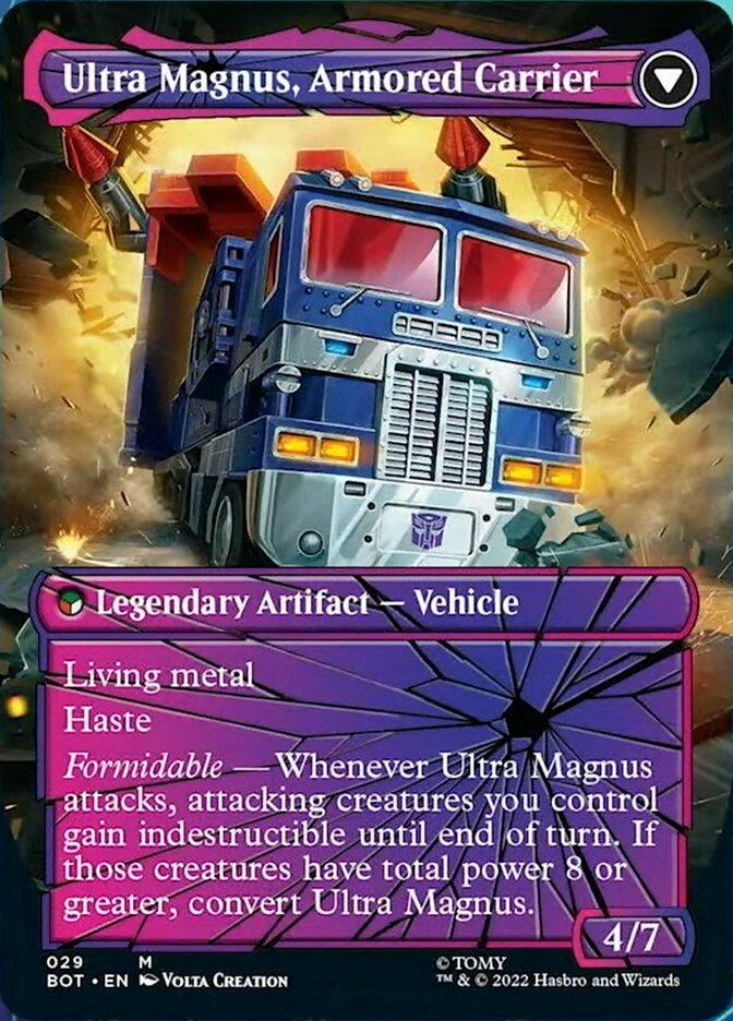 Ultra Magnus, Tactician // Ultra Magnus, Armored Carrier (Shattered Glass) [Universes Beyond: Transformers] - La Boîte Mystère ( The Mystery Box)