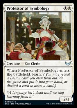 Professor of Symbology [Strixhaven: School of Mages] - La Boîte Mystère ( The Mystery Box)