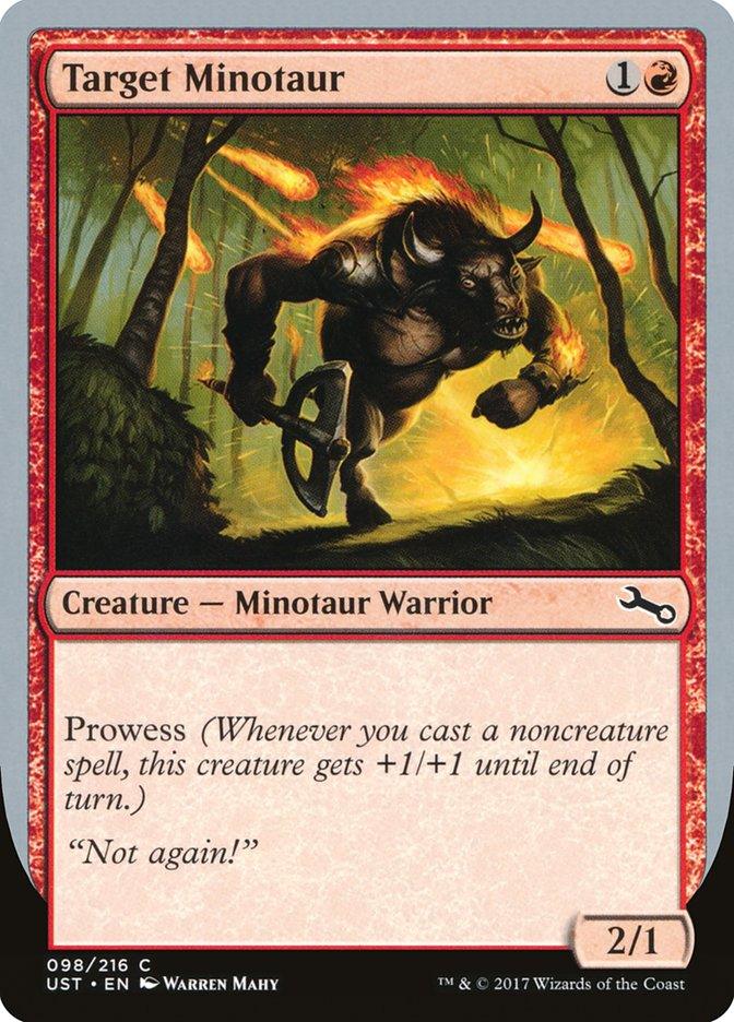 Target Minotaur (Fire Art) [Unstable] - La Boîte Mystère ( The Mystery Box)