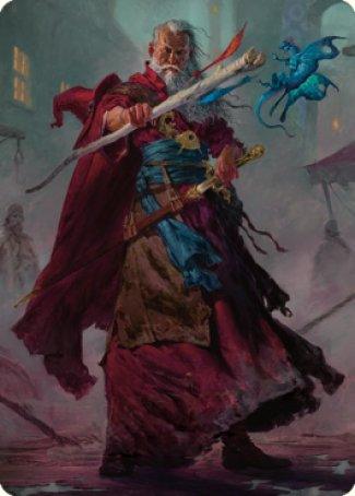 Elminster Art Card (64) [Commander Legends: Battle for Baldur's Gate Art Series] - La Boîte Mystère ( The Mystery Box)