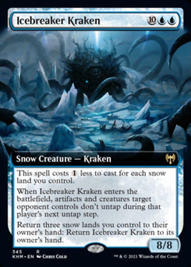 Icebreaker Kraken (Extended Art) [Kaldheim] - La Boîte Mystère ( The Mystery Box)