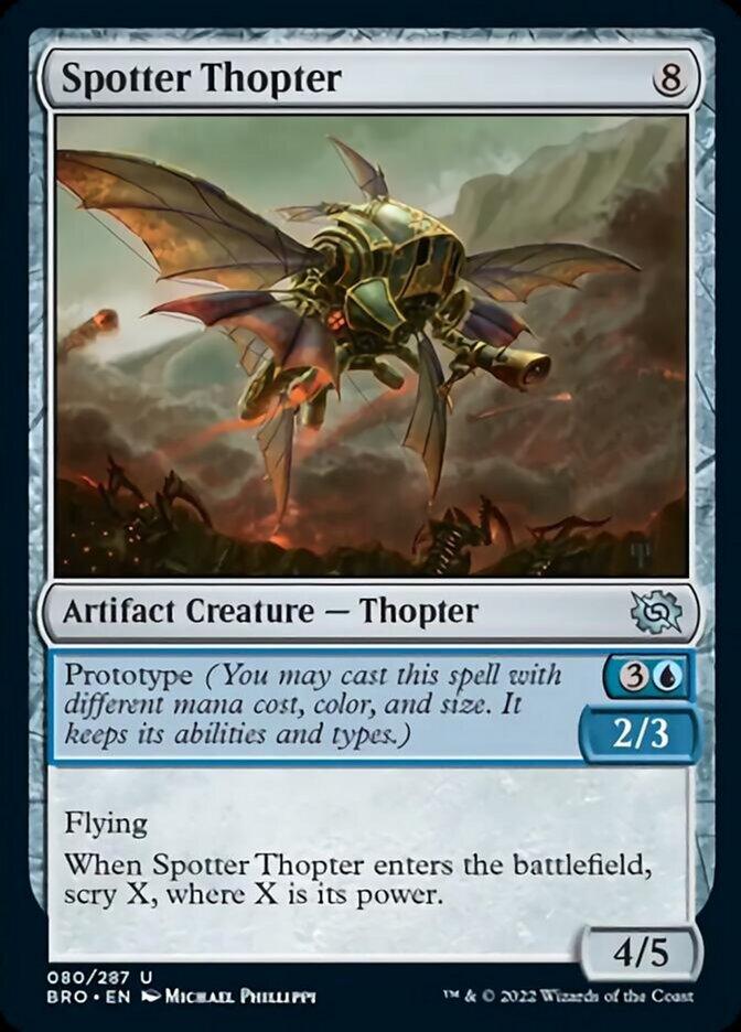 Spotter Thopter [The Brothers' War] - La Boîte Mystère ( The Mystery Box)