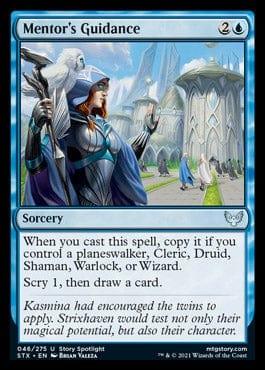 Mentor's Guidance [Strixhaven: School of Mages] - La Boîte Mystère ( The Mystery Box)