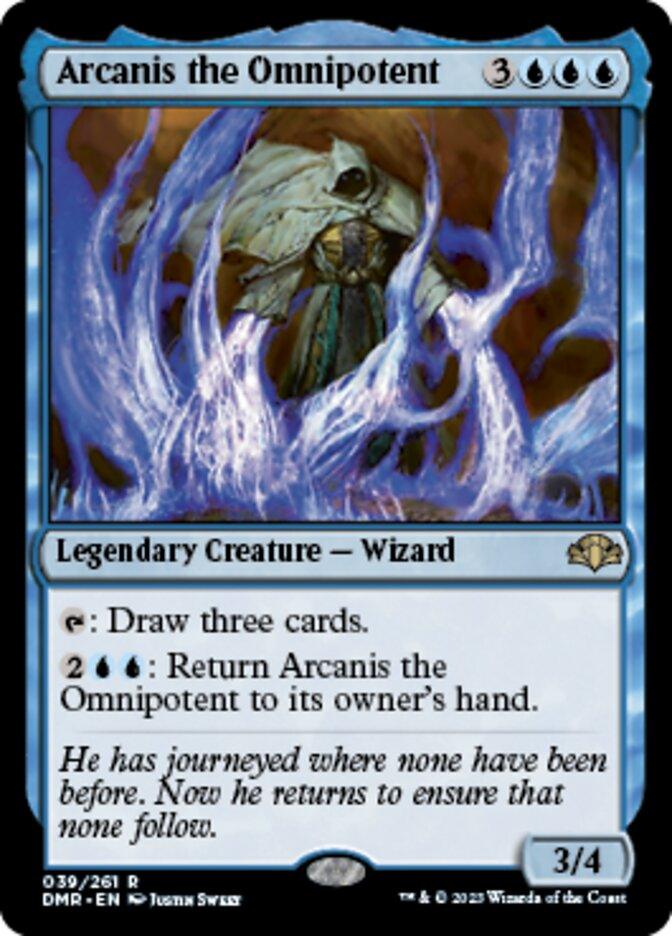 Arcanis the Omnipotent [Dominaria Remastered] - La Boîte Mystère ( The Mystery Box)