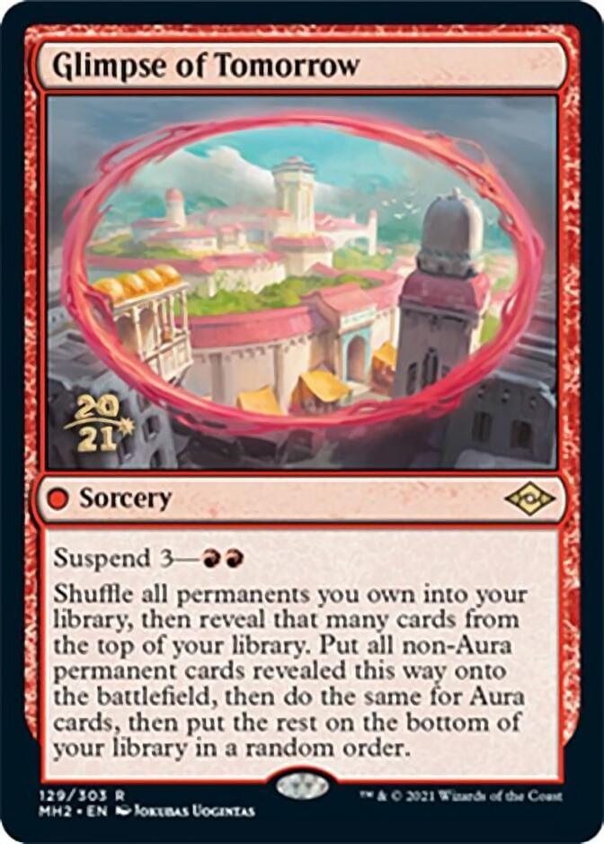 Glimpse of Tomorrow [Modern Horizons 2 Prerelease Promos] - La Boîte Mystère ( The Mystery Box)