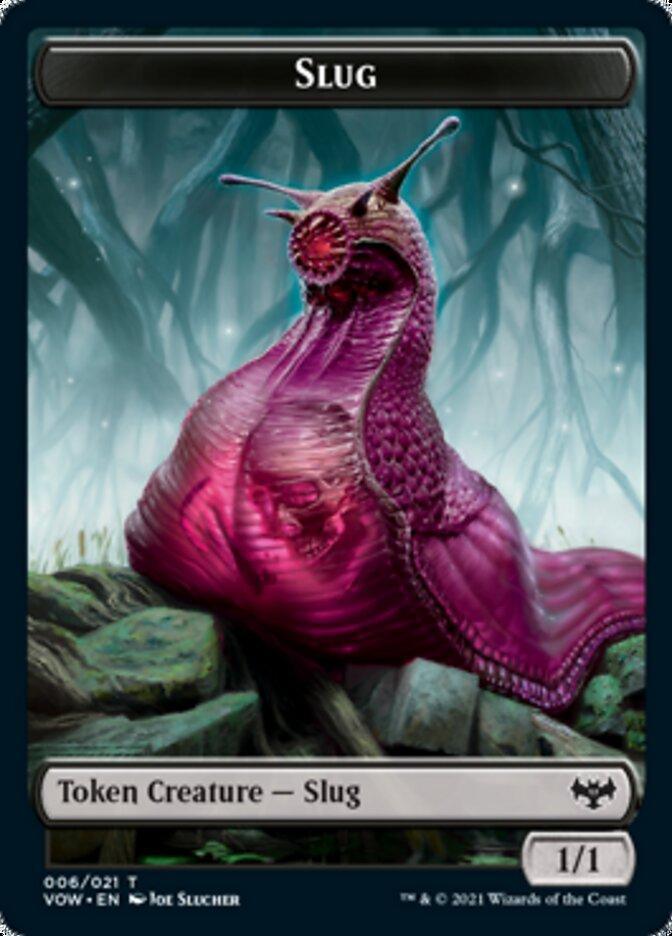 Blood // Slug Double-sided Token [Innistrad: Crimson Vow Tokens] - La Boîte Mystère ( The Mystery Box)