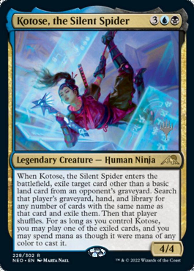 Kotose, the Silent Spider (Promo Pack) [Kamigawa: Neon Dynasty Promos] - La Boîte Mystère ( The Mystery Box)