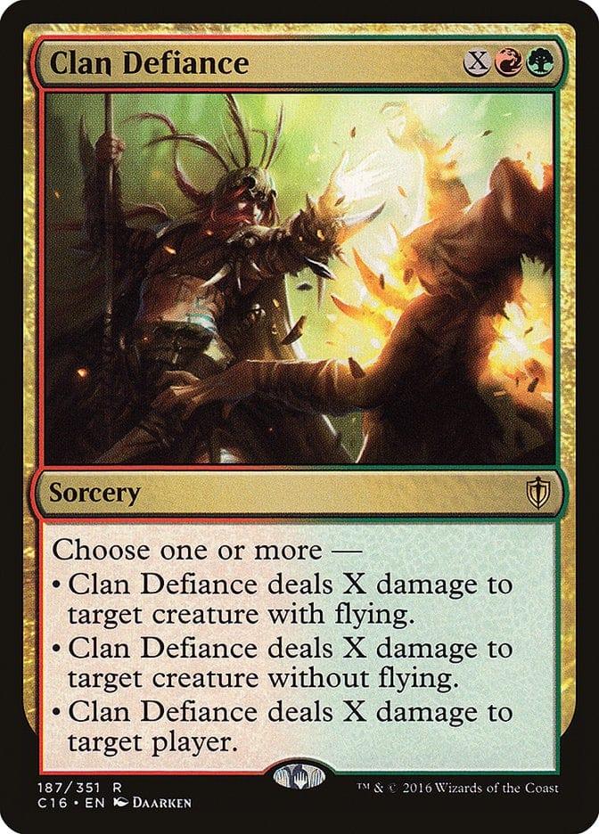 Clan Defiance [Commander 2016] - La Boîte Mystère ( The Mystery Box)