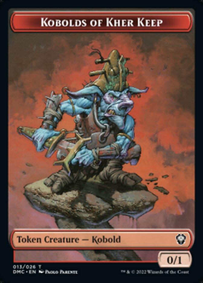 Soldier // Kobolds of Kher Keep Double-sided Token [Dominaria United Tokens] - La Boîte Mystère ( The Mystery Box)