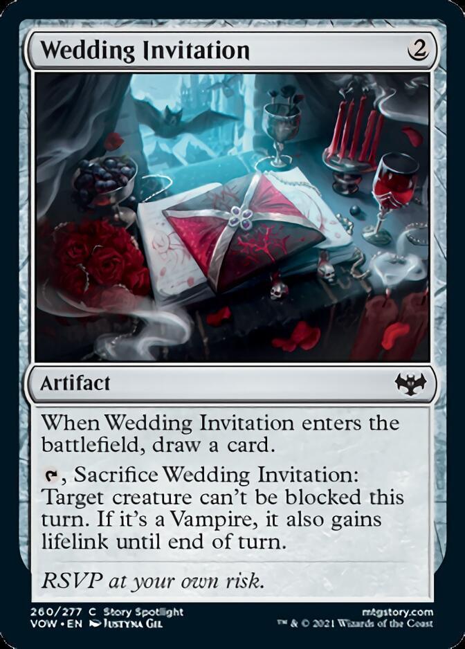 Wedding Invitation [Innistrad: Crimson Vow] - La Boîte Mystère ( The Mystery Box)