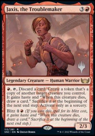 Jaxis, the Troublemaker (Promo Pack) [Streets of New Capenna Promos] - La Boîte Mystère ( The Mystery Box)