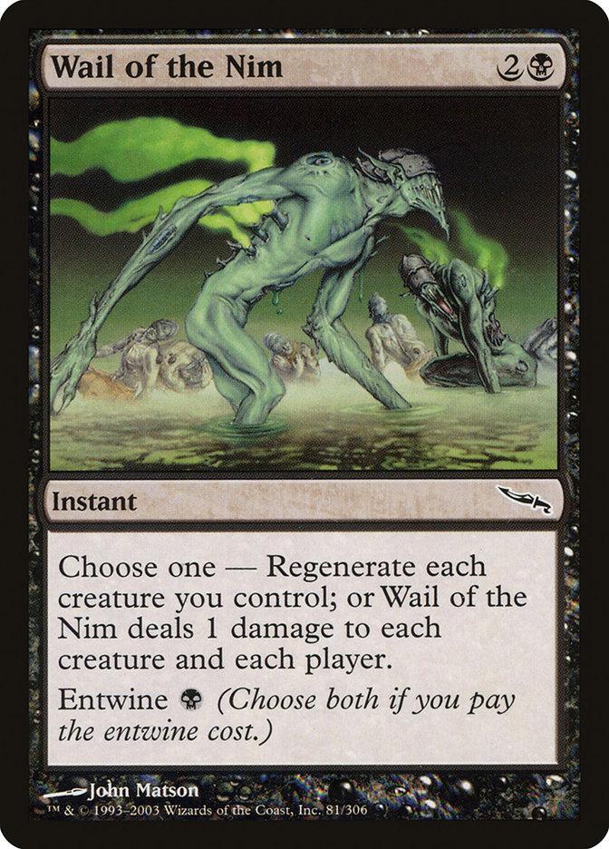 Wail of the Nim [Mirrodin] - La Boîte Mystère ( The Mystery Box)