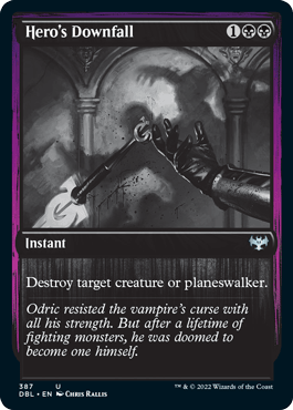 Hero's Downfall [Innistrad: Double Feature] - La Boîte Mystère ( The Mystery Box)