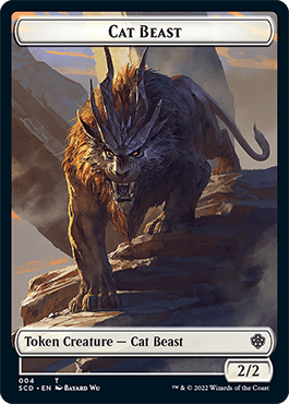 Insect // Cat Beast Double-Sided Token [Starter Commander Decks] - La Boîte Mystère ( The Mystery Box)